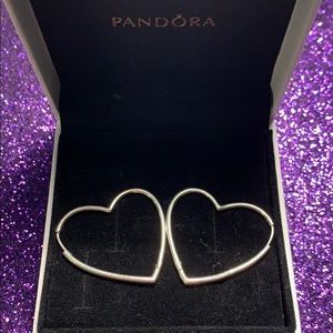 Pandora Heart Earrings